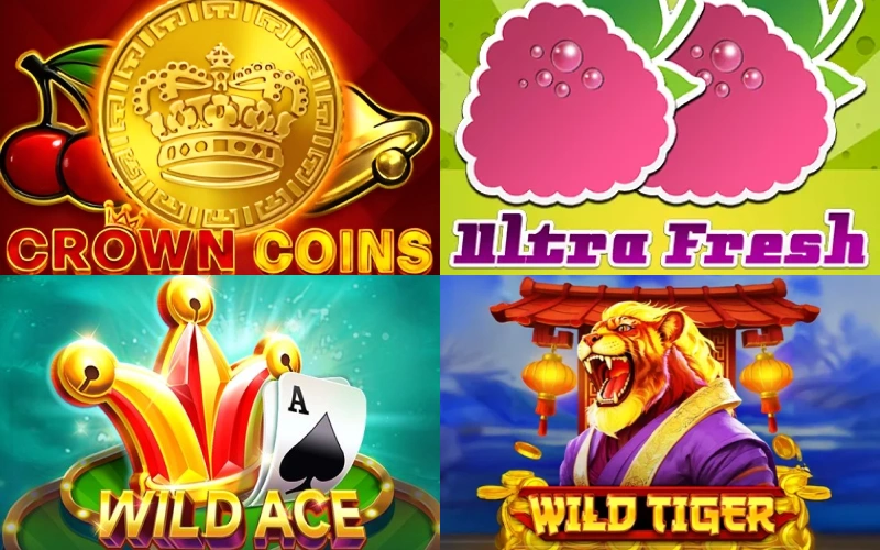 Play popular slots games at Glory Casino.