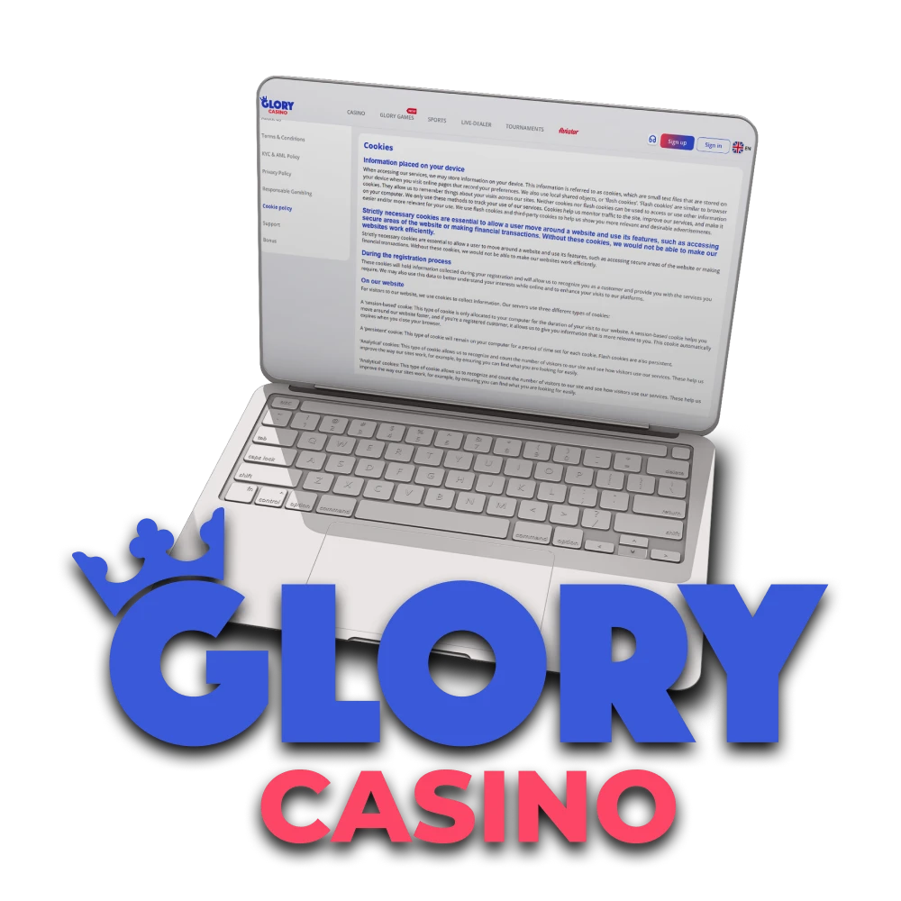 Glory Casino uses your browser's cookie.