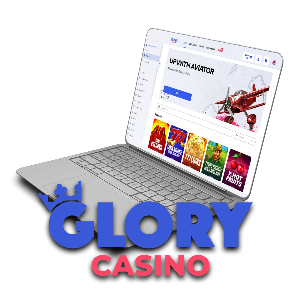 Choose to play at Glory Casino.