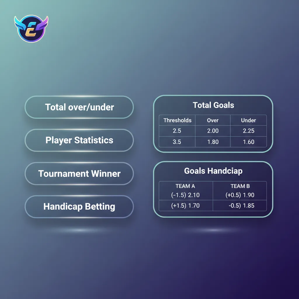 Bet types: Single (one pick), Express (all must win), System (combos may pay with a loss). Balance risk/reward.